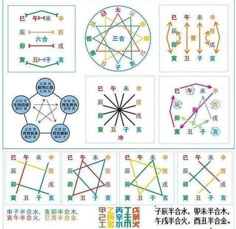 三合六合八字|八字的五合、六合、三合、三會局解讀，其相互作用排。